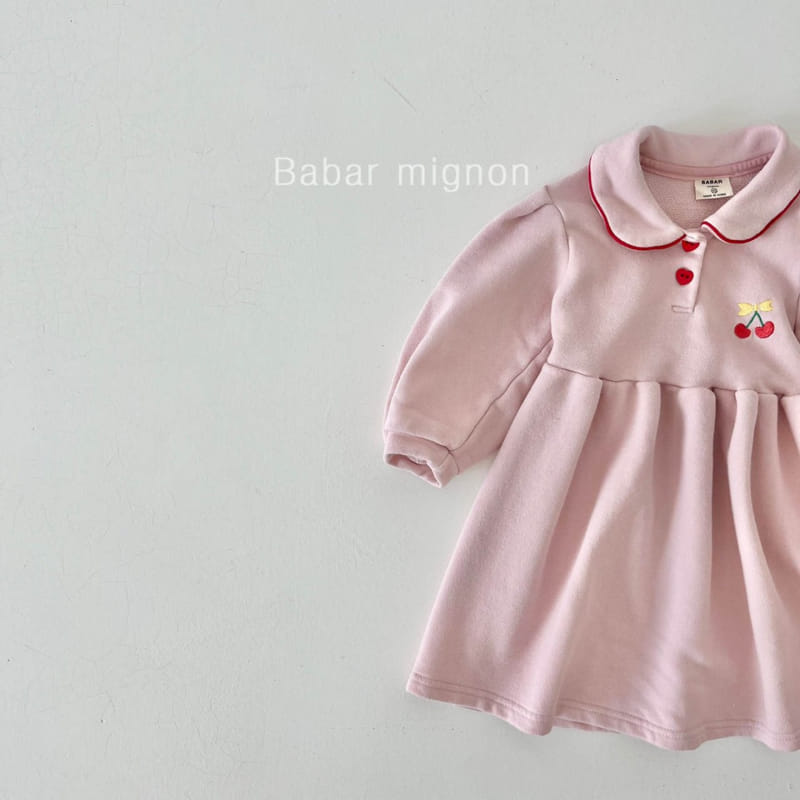 Babar Mignon - Korean Children Fashion - #littlefashionista - Cherry One-piece - 8