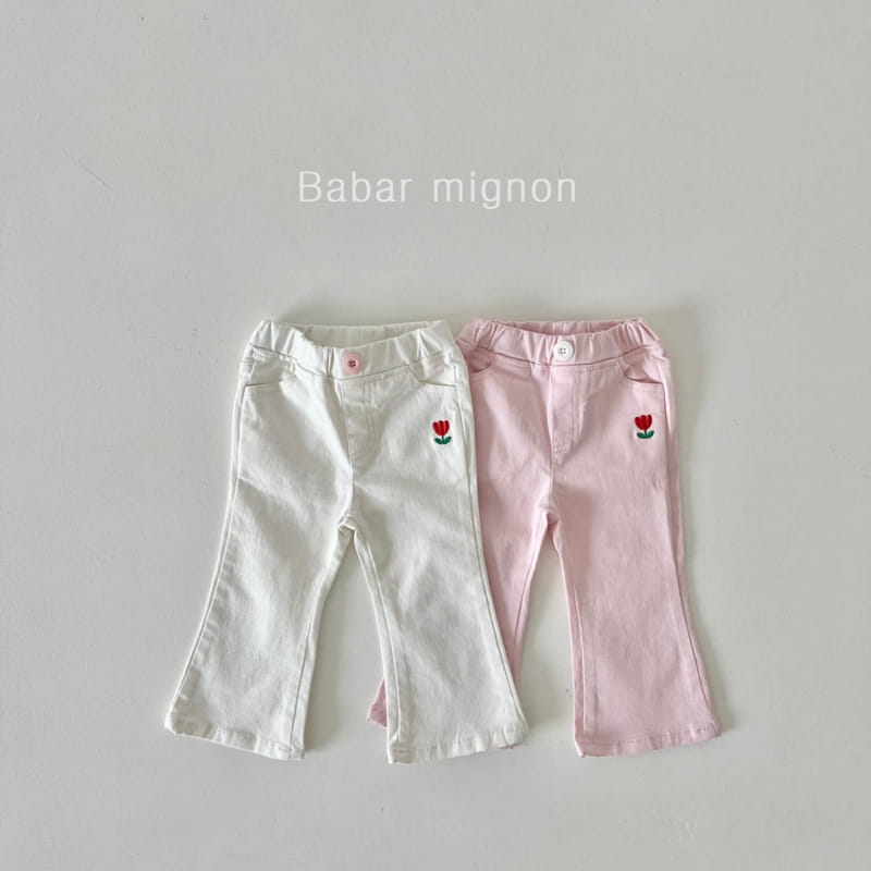 Babar Mignon - Korean Children Fashion - #magicofchildhood - Flower PAnts