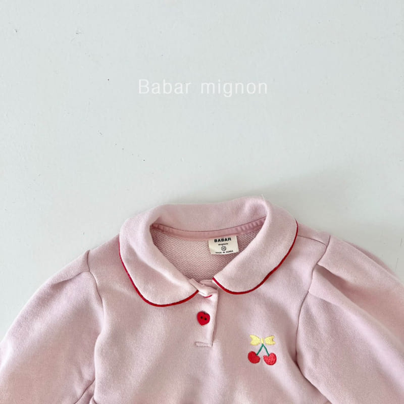 Babar Mignon - Korean Children Fashion - #magicofchildhood - Cherry One-piece - 9