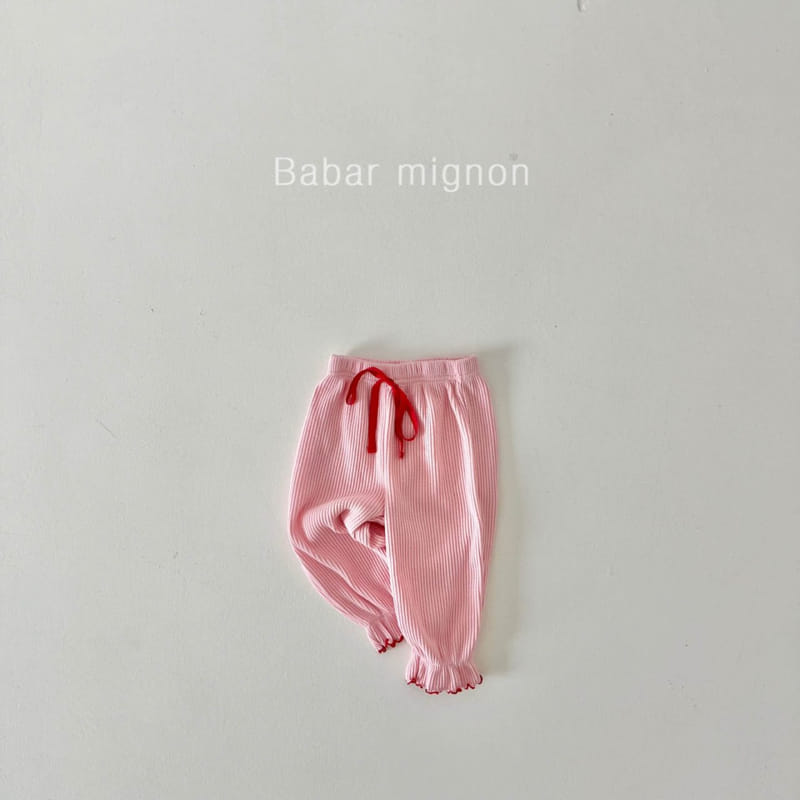 Babar Mignon - Korean Children Fashion - #magicofchildhood - Waffle Pants - 4