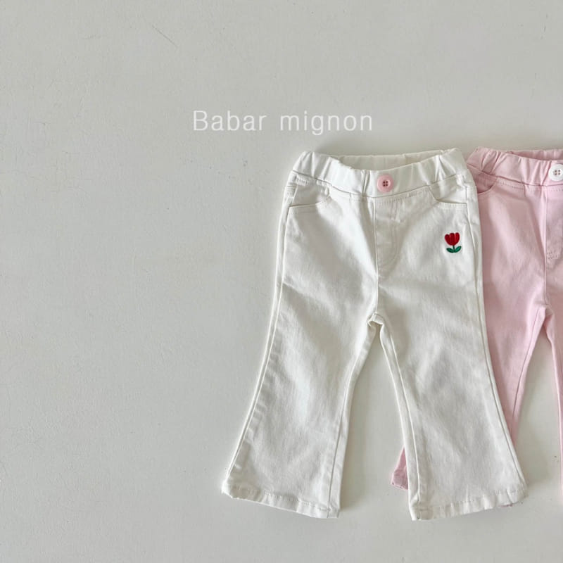 Babar Mignon - Korean Children Fashion - #minifashionista - Flower PAnts - 2