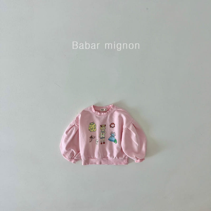 Babar Mignon - Korean Children Fashion - #magicofchildhood - Doll Sweatshirt - 4