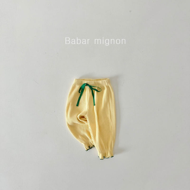 Babar Mignon - Korean Children Fashion - #stylishchildhood - Waffle Pants - 8