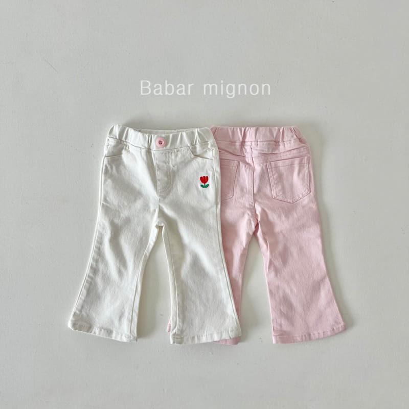 Babar Mignon - Korean Children Fashion - #prettylittlegirls - Flower PAnts - 4