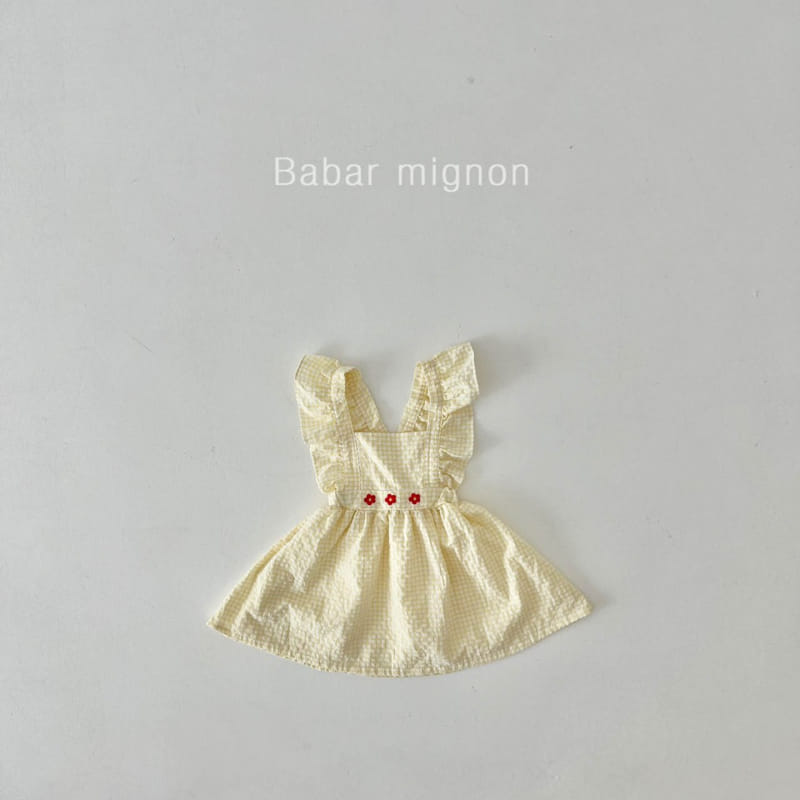 Babar Mignon - Korean Children Fashion - #todddlerfashion - Dungarees Skirt - 11