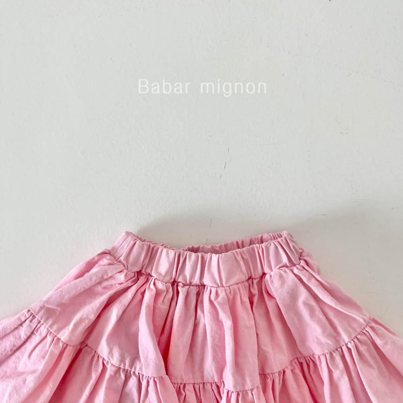 Babar Mignon - Korean Children Fashion - #todddlerfashion - Baba Cancan Skirt - 8