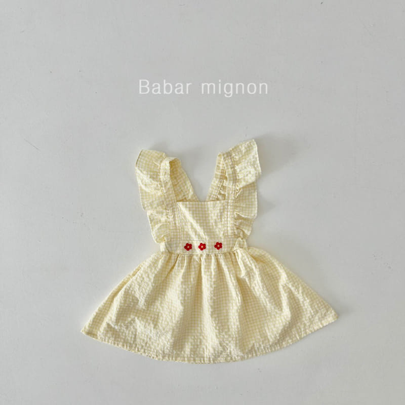 Babar Mignon - Korean Children Fashion - #toddlerclothing - Dungarees Skirt - 12