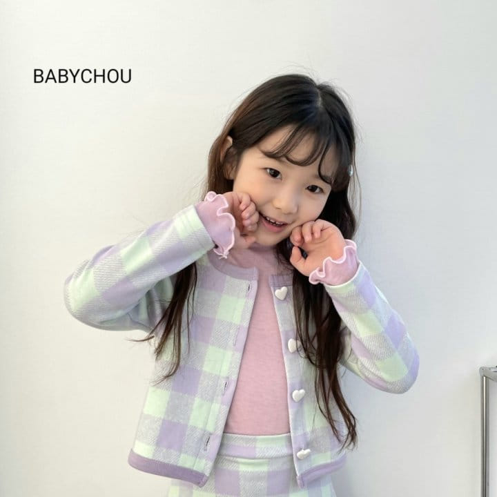 Babychou - Korean Children Fashion - #kidzfashiontrend - Bli Top Bottom Set - 4