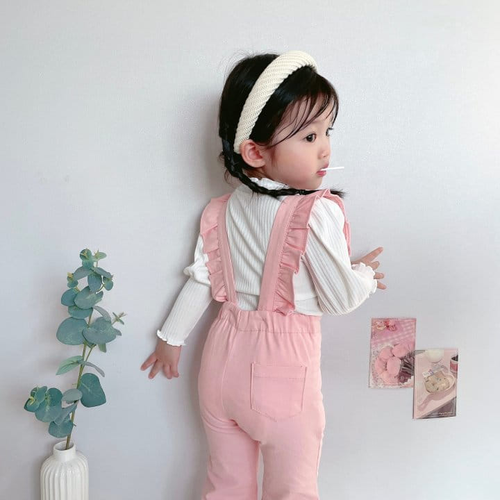 Babychou - Korean Children Fashion - #Kfashion4kids - Wing Overalls - 7