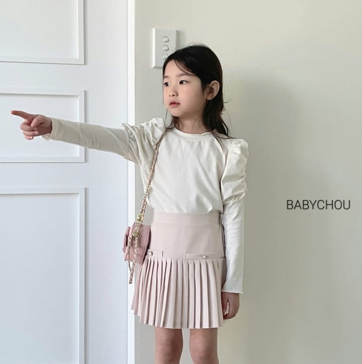 Babychou - Korean Children Fashion - #childofig - Pocket Alice Skirt - 9