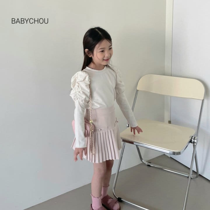Babychou - Korean Children Fashion - #childrensboutique - Pocket Alice Skirt - 10