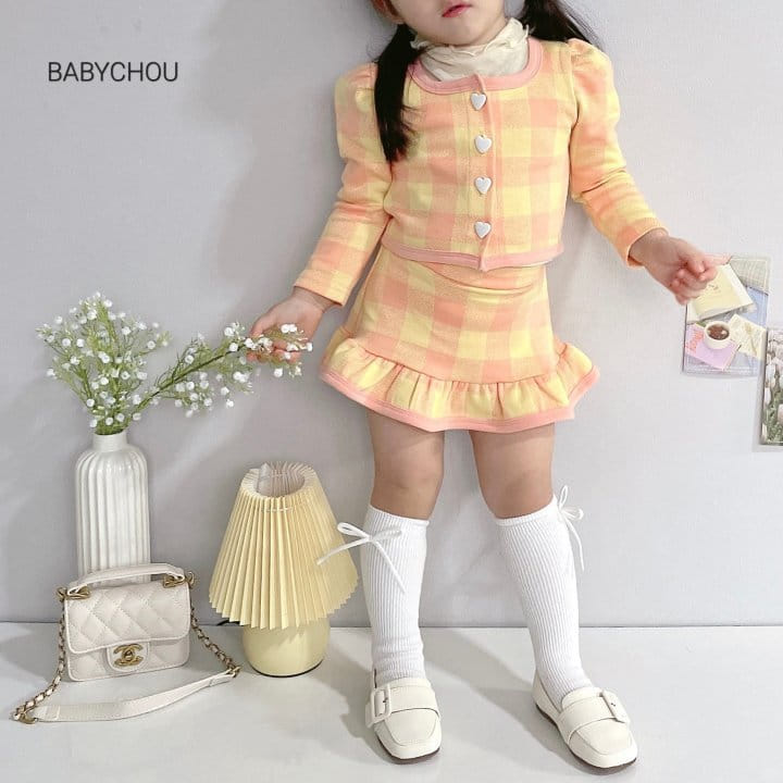 Babychou - Korean Children Fashion - #designkidswear - Bli Top Bottom Set - 12
