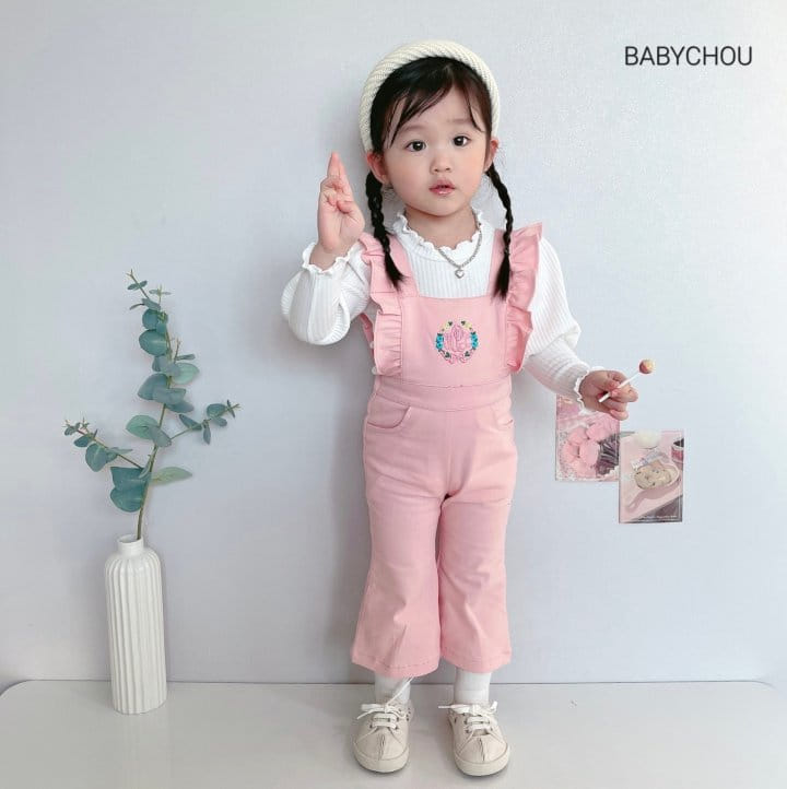 Babychou - Korean Children Fashion - #fashionkids - Wing Overalls - 3