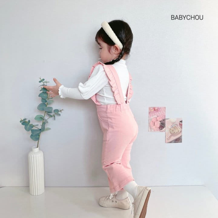 Babychou - Korean Children Fashion - #fashionkids - Wing Overalls - 4