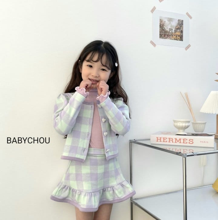 Babychou - Korean Children Fashion - #kidzfashiontrend - Bli Top Bottom Set - 3
