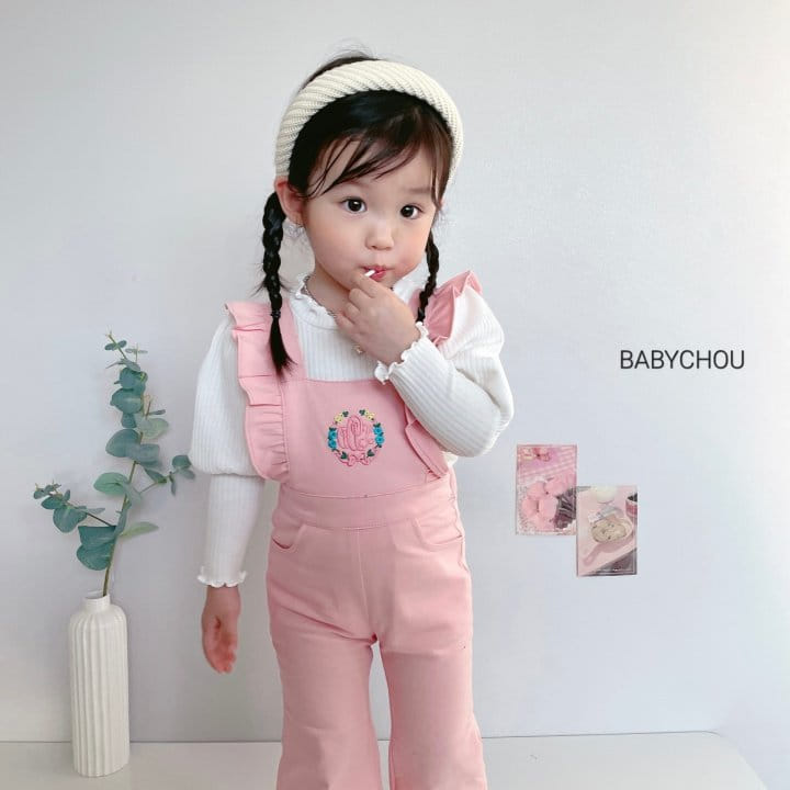Babychou - Korean Children Fashion - #littlefashionista - Wing Overalls - 8