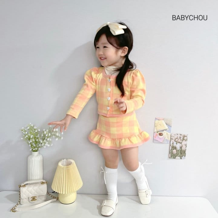 Babychou - Korean Children Fashion - #prettylittlegirls - Bli Top Bottom Set - 8