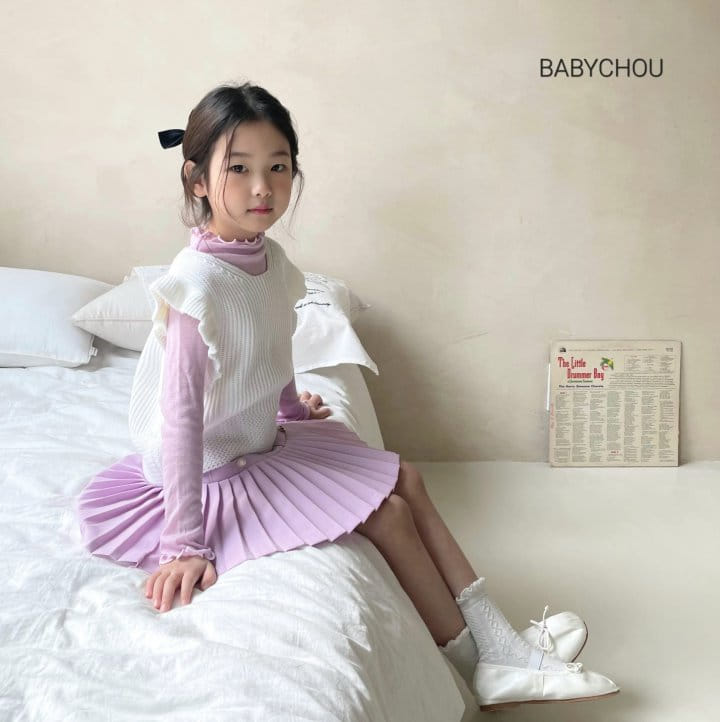 Babychou - Korean Children Fashion - #prettylittlegirls - Pocket Alice Skirt - 7