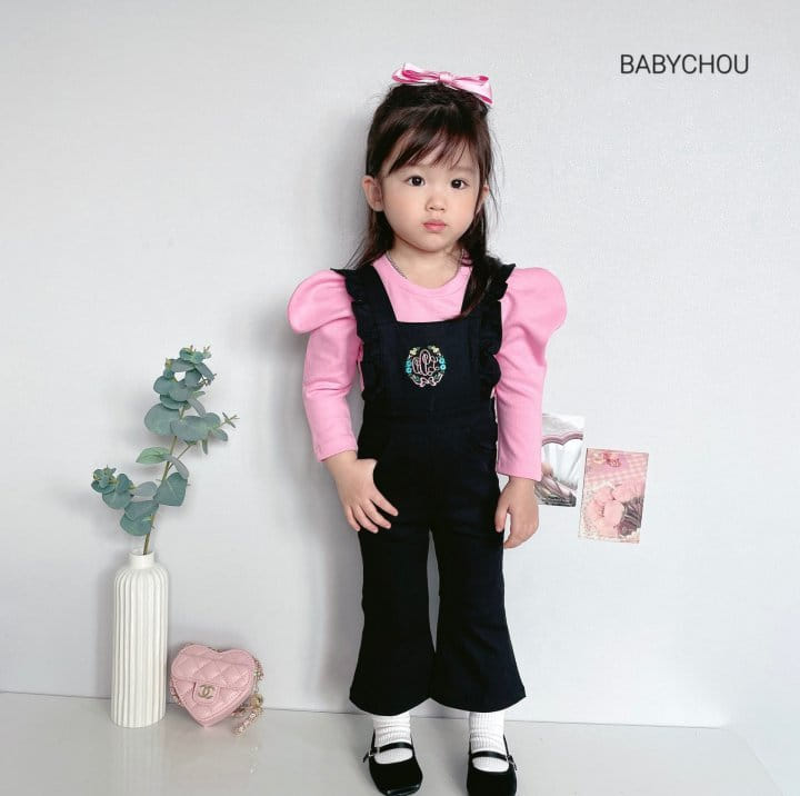 Babychou - Korean Children Fashion - #todddlerfashion - Wing Overalls - 12