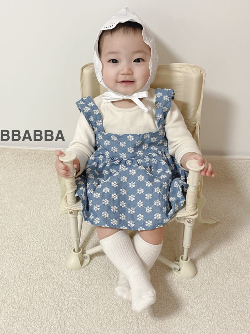 Bbabba - Korean Baby Fashion - #babyboutique - Denim Bustier - 10