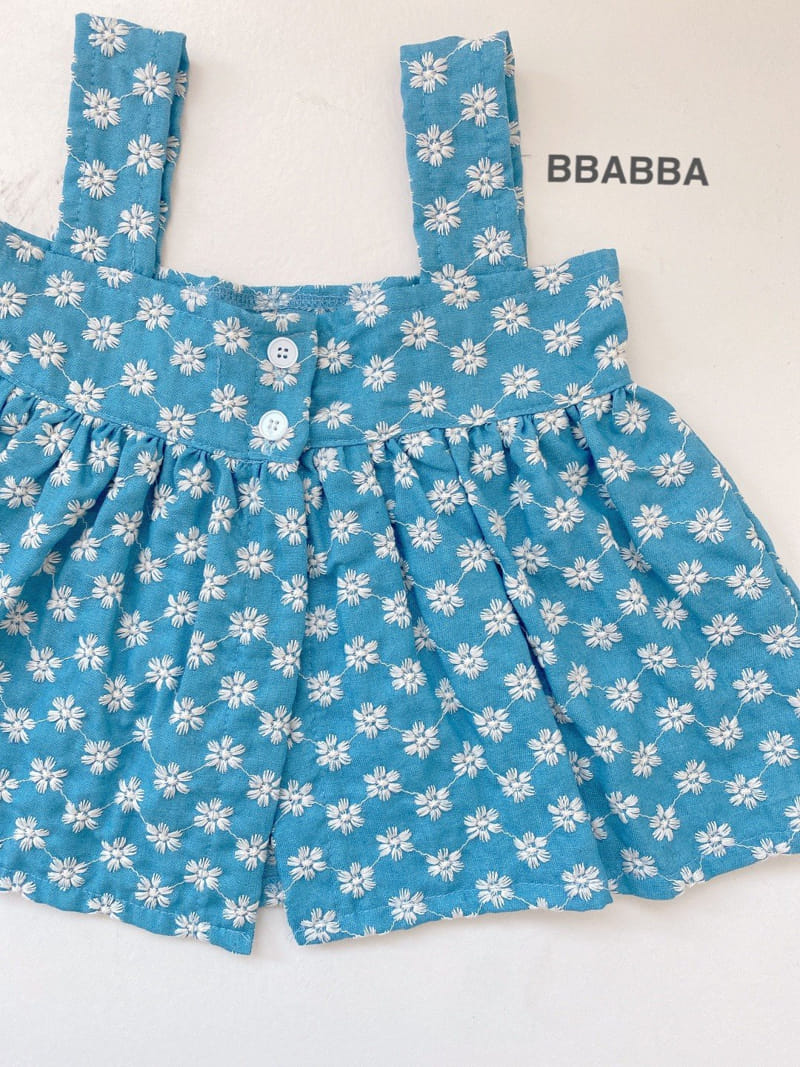 Bbabba - Korean Baby Fashion - #babyboutique - Denim Bustier - 9