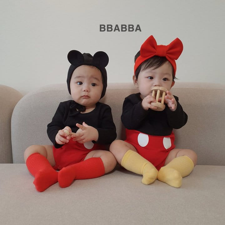 Bbabba - Korean Baby Fashion - #babyclothing - Real Mickey Bodysuit - 3