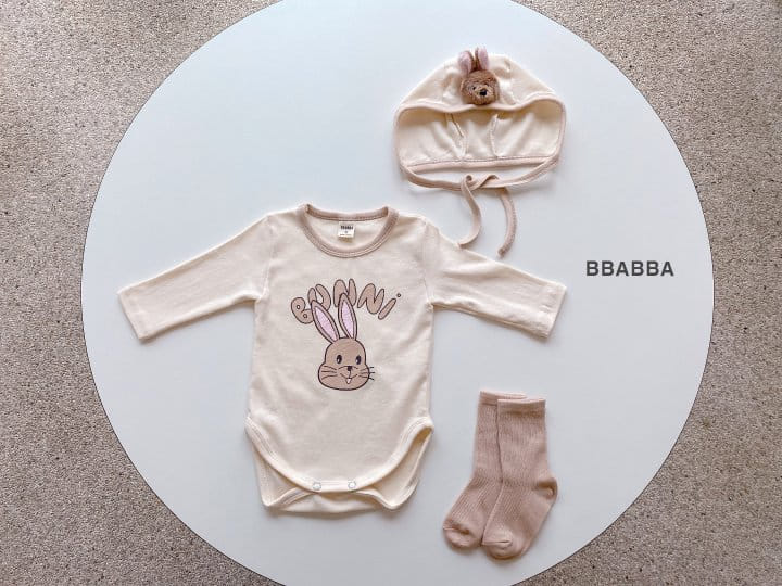 Bbabba - Korean Baby Fashion - #babyfashion - Burnie Bonnet Bodysuit Set - 9