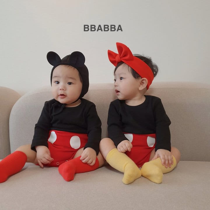 Bbabba - Korean Baby Fashion - #babyclothing - Real Mickey Bodysuit - 4