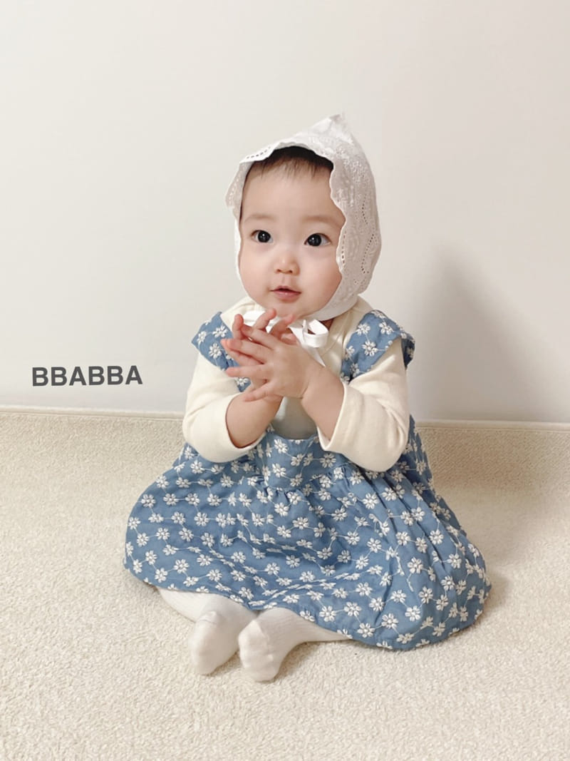 Bbabba - Korean Baby Fashion - #babyoninstagram - Denim Bustier - 2
