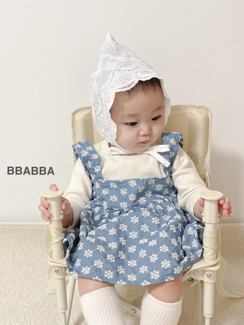 Bbabba - Korean Baby Fashion - #babyootd - Denim Bustier - 4