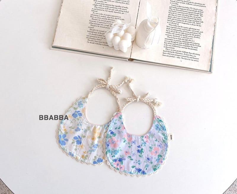 Bbabba - Korean Baby Fashion - #babywear - Jelly Flower Bib - 5