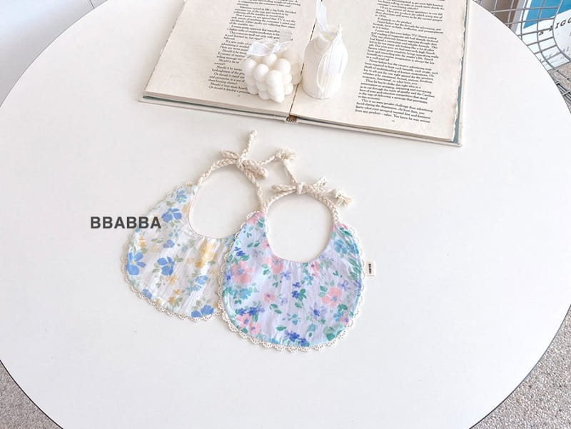 Bbabba - Korean Baby Fashion - #onlinebabyboutique - Jelly Flower Bib - 6