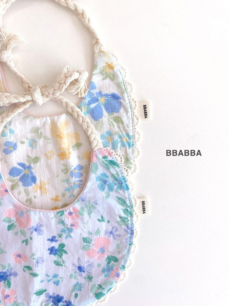 Bbabba - Korean Baby Fashion - #onlinebabyshop - Jelly Flower Bib - 7