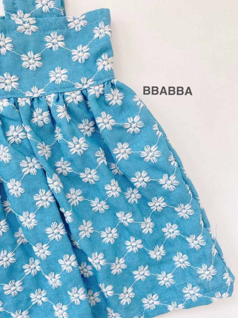Bbabba - Korean Baby Fashion - #onlinebabyshop - Denim Bustier - 8