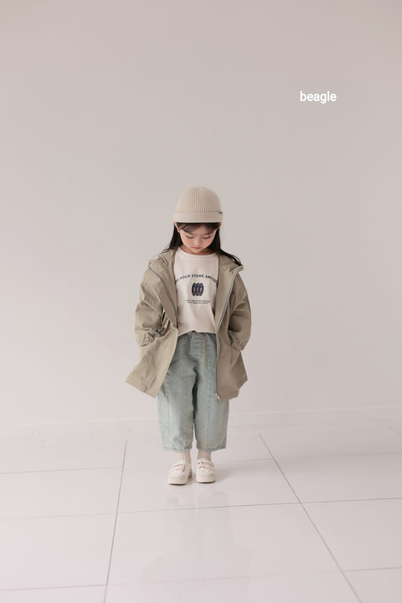 Beagle - Korean Children Fashion - #Kfashion4kids - Record Lettering Tee - 3