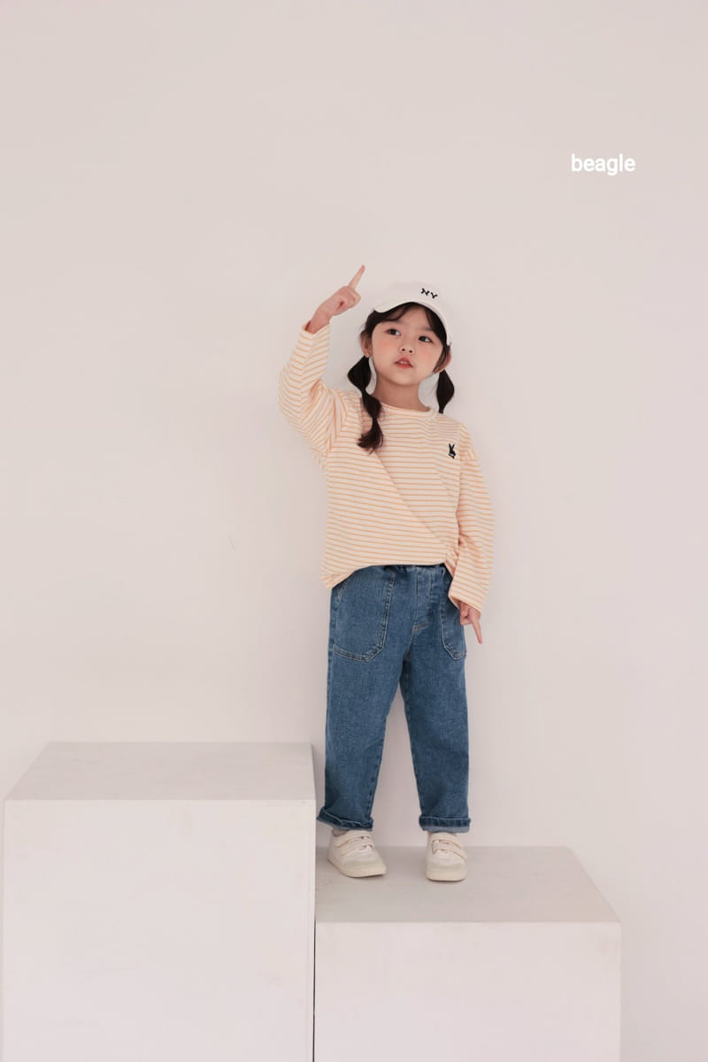 Beagle - Korean Children Fashion - #Kfashion4kids - Leto Stripes Tee