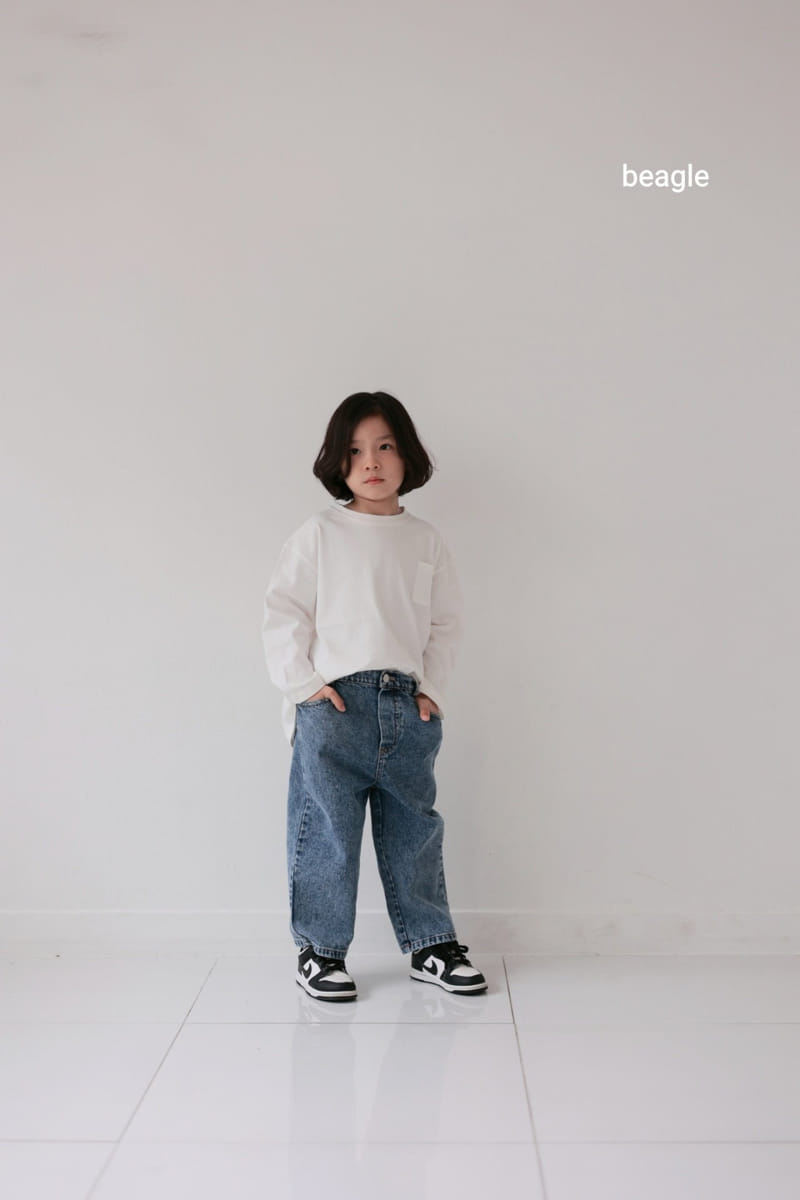 Beagle - Korean Children Fashion - #childofig - Today Pocket Tee - 10