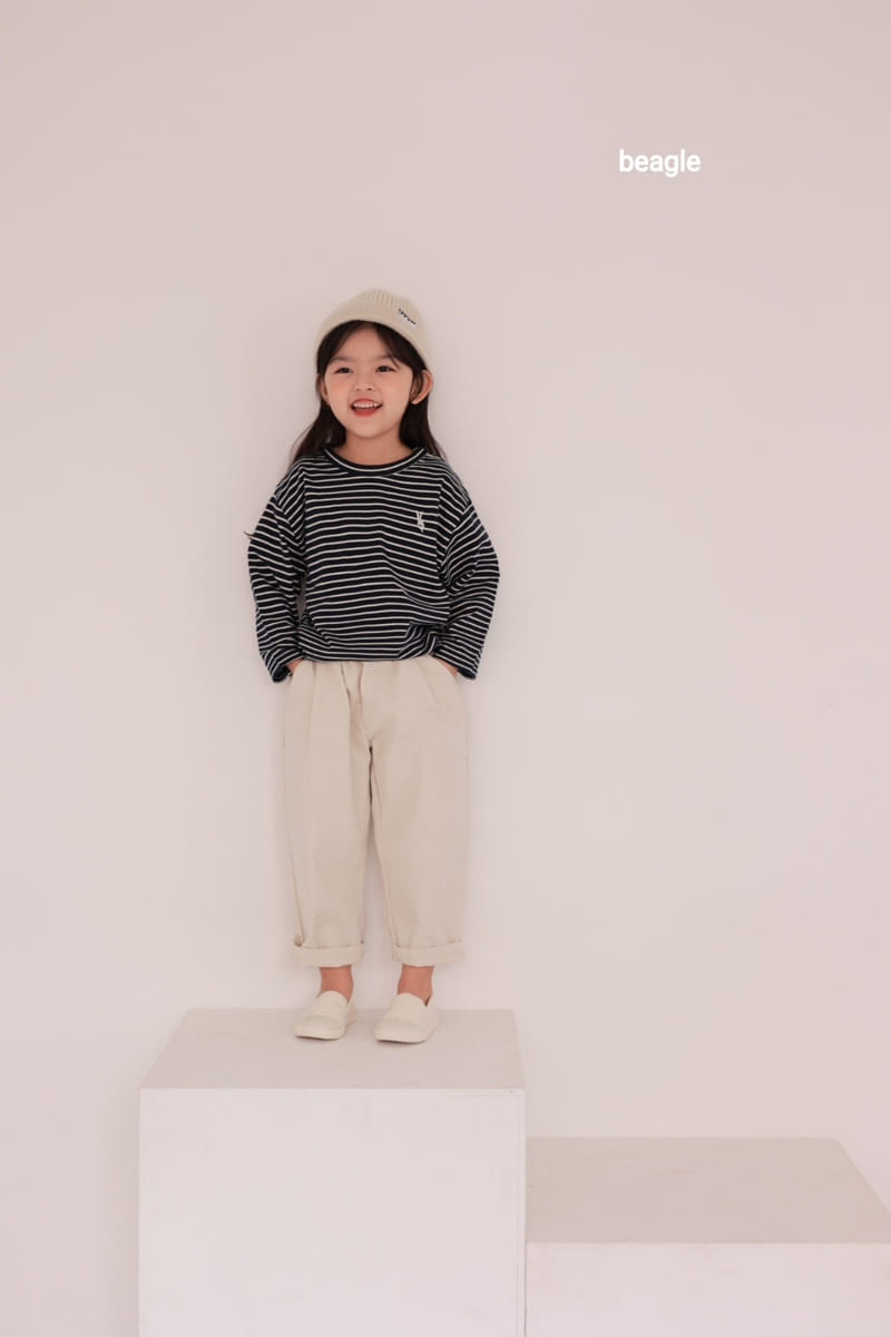 Beagle - Korean Children Fashion - #childofig - Leto Stripes Tee - 9