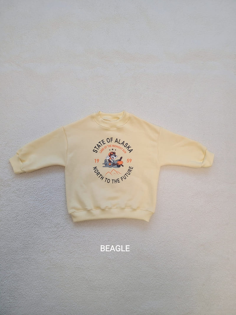 Beagle - Korean Children Fashion - #childrensboutique - Airplane Sweatshirt - 2
