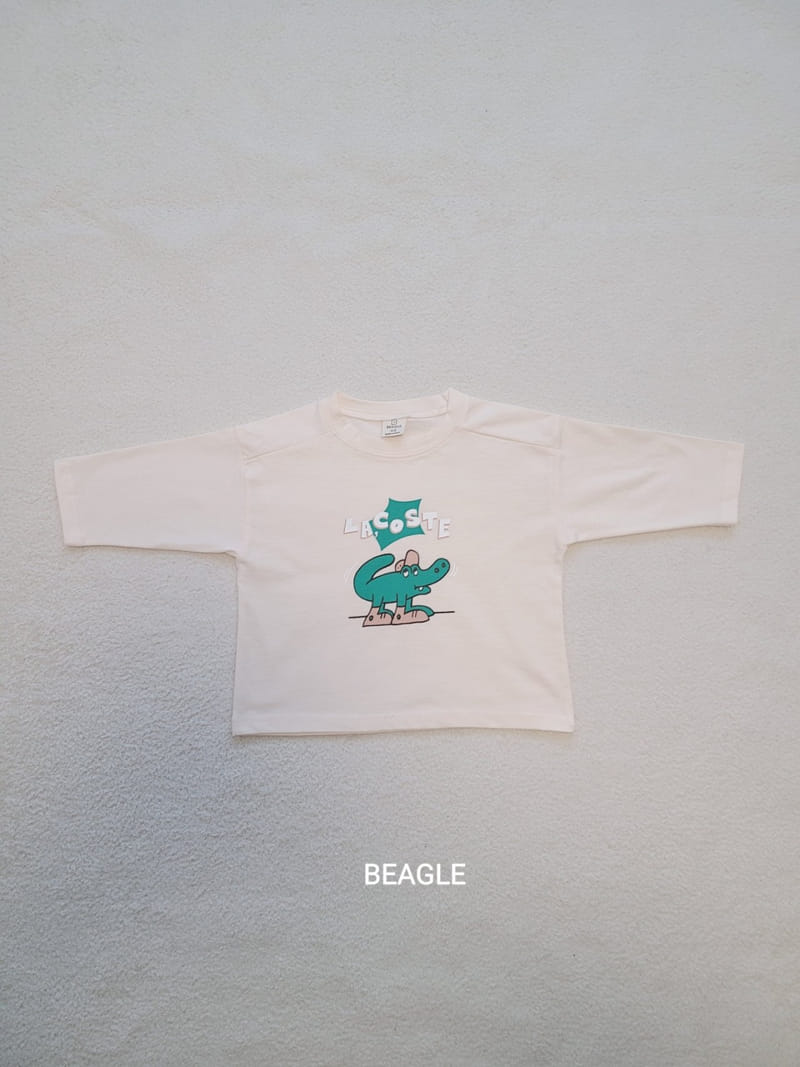 Beagle - Korean Children Fashion - #designkidswear - Crocodile Tee - 2