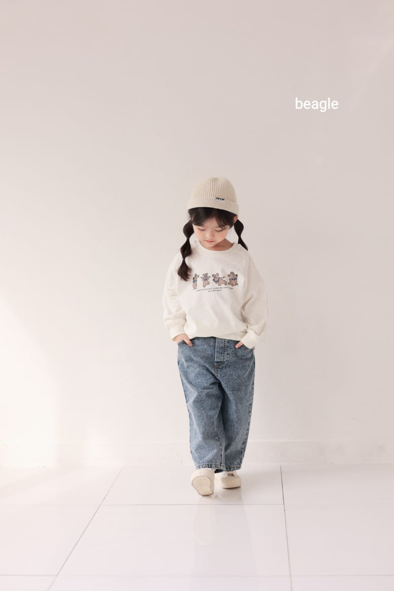 Beagle - Korean Children Fashion - #designkidswear - Tie Bear Tee