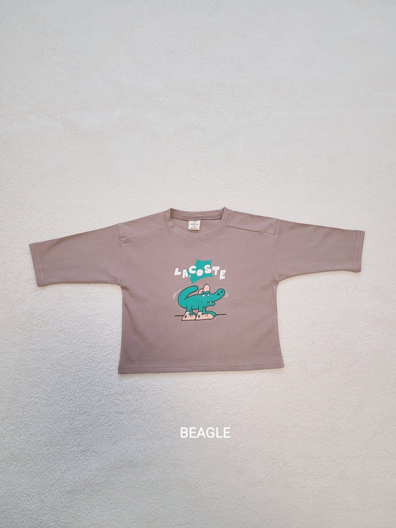 Beagle - Korean Children Fashion - #discoveringself - Crocodile Tee - 3