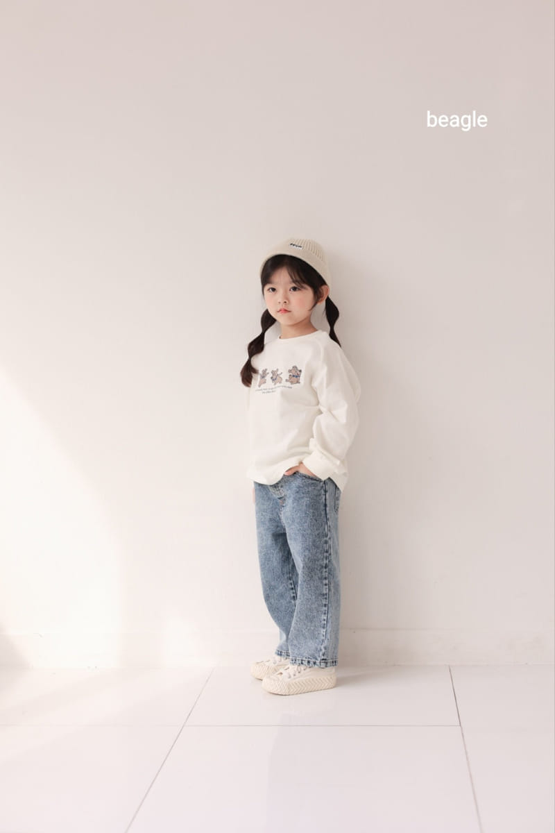 Beagle - Korean Children Fashion - #fashionkids - Tie Bear Tee - 3