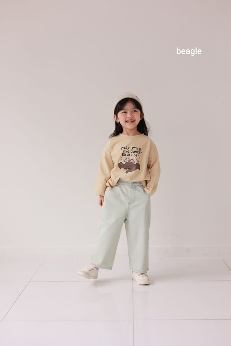 Beagle - Korean Children Fashion - #fashionkids - Music Bear Tee