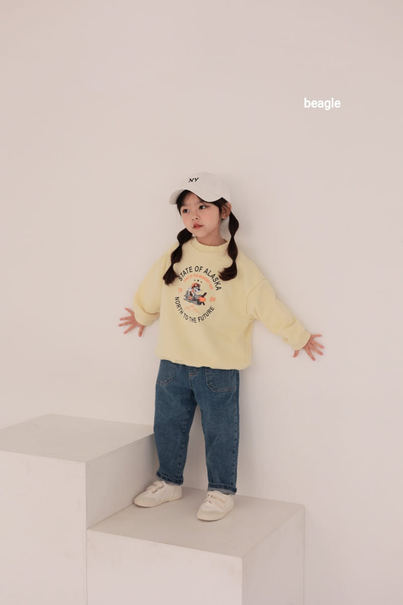 Beagle - Korean Children Fashion - #kidsshorts - Airplane Sweatshirt - 6