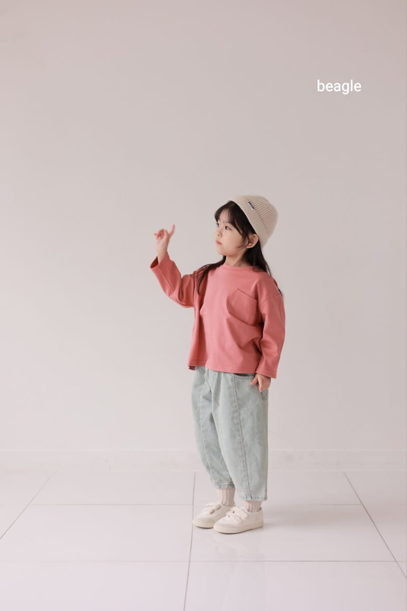 Beagle - Korean Children Fashion - #littlefashionista - Today Pocket Tee - 3