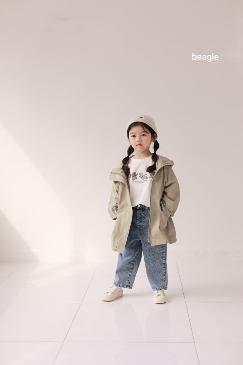 Beagle - Korean Children Fashion - #magicofchildhood - Tie Bear Tee - 9