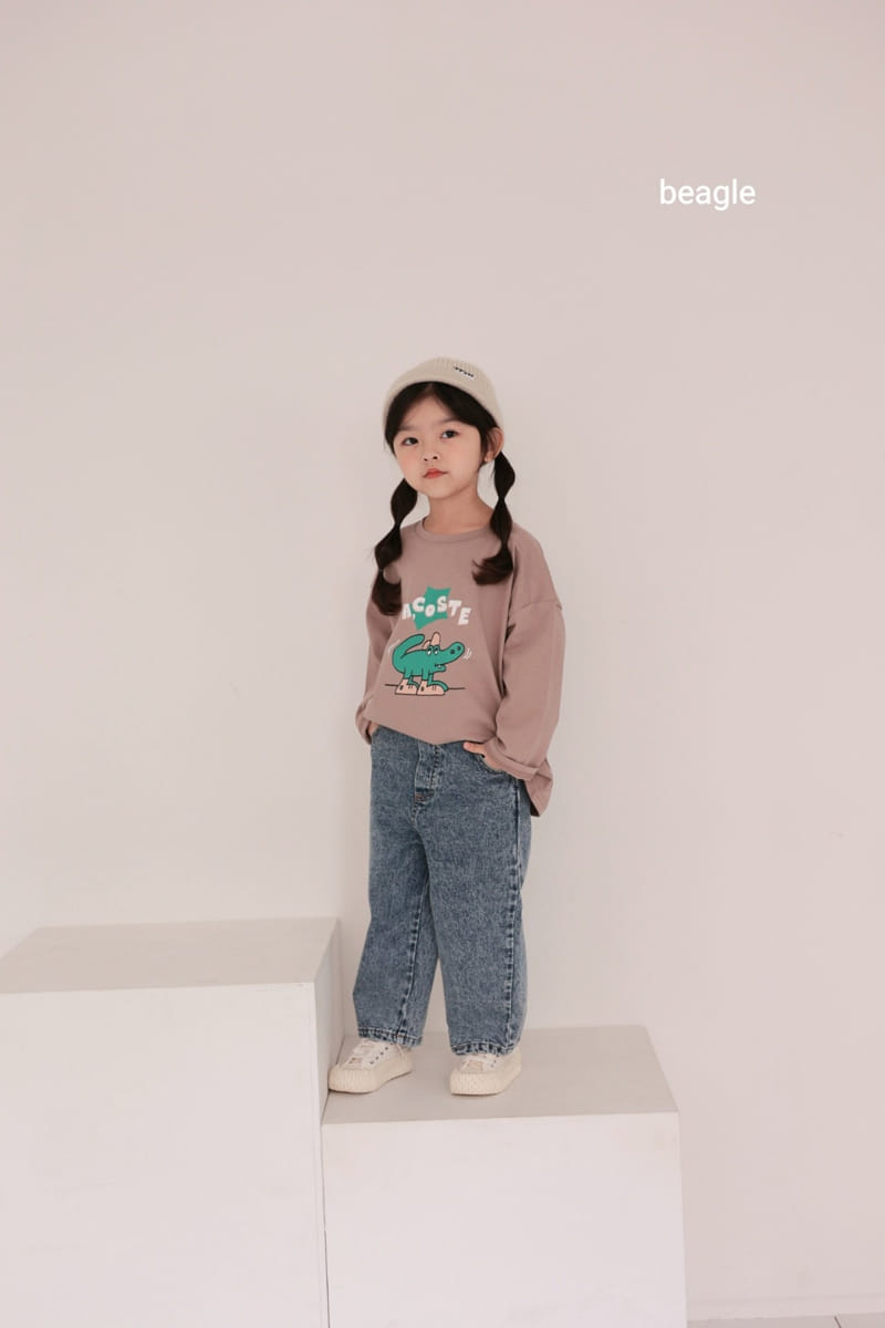 Beagle - Korean Children Fashion - #magicofchildhood - Crocodile Tee - 8