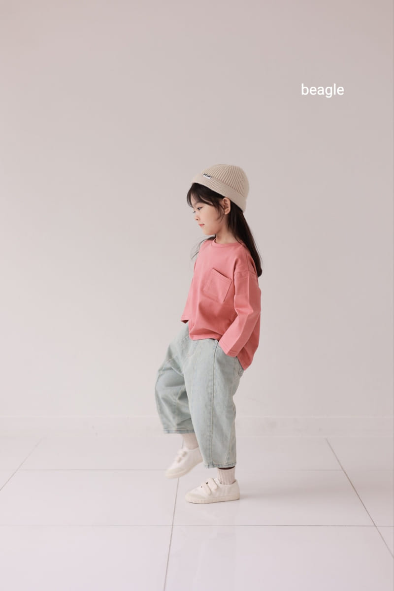 Beagle - Korean Children Fashion - #littlefashionista - Today Pocket Tee - 4