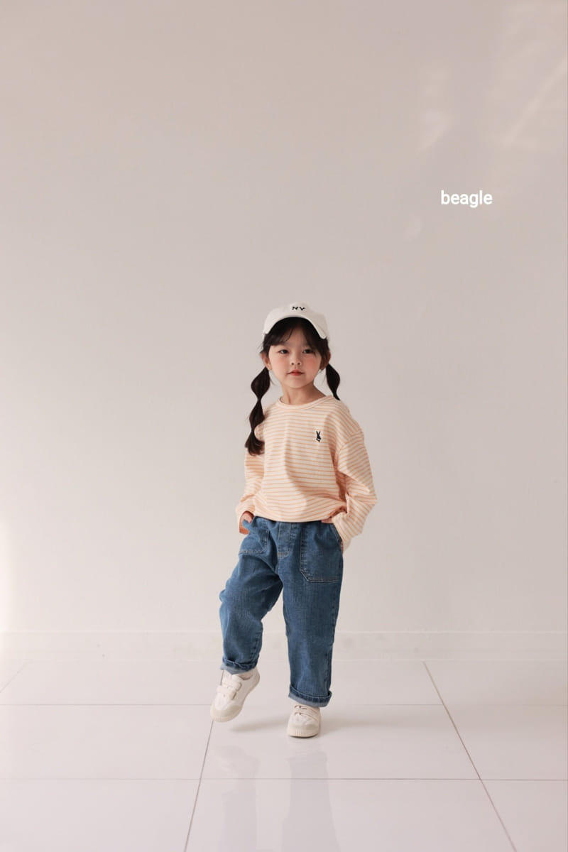 Beagle - Korean Children Fashion - #magicofchildhood - Leto Stripes Tee - 3